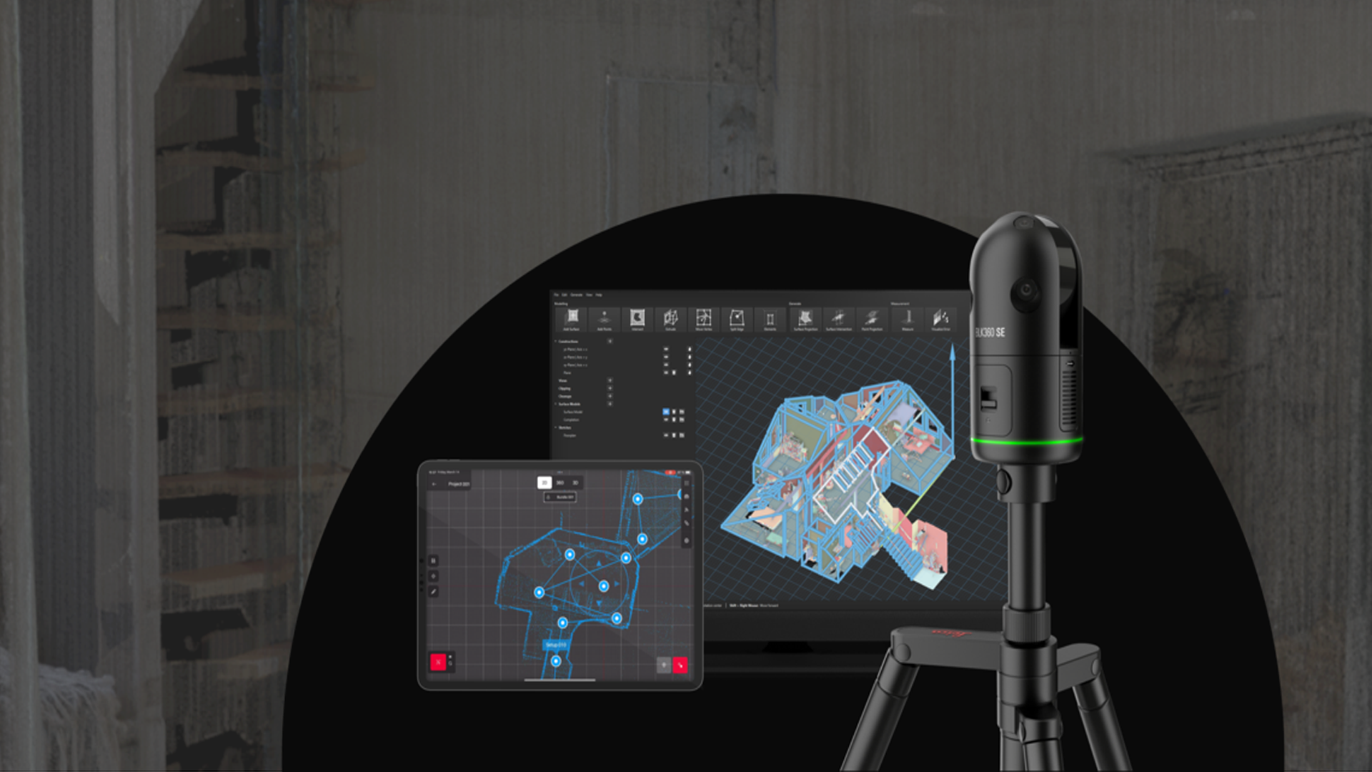 Entrevista técnica BLK360 SE Essentials. Aprende cómo funciona el innovador láser escáner de Leica Geosystems