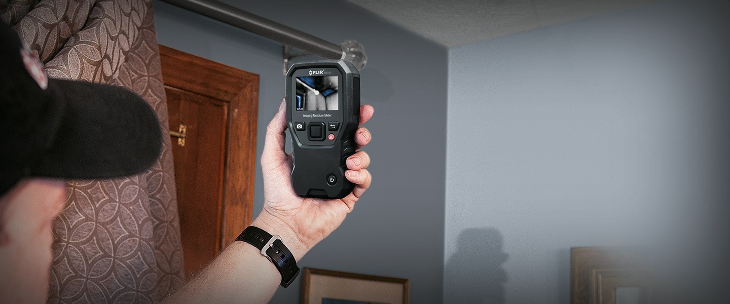 medidores de humedad FLIR MR con cámara termográfica