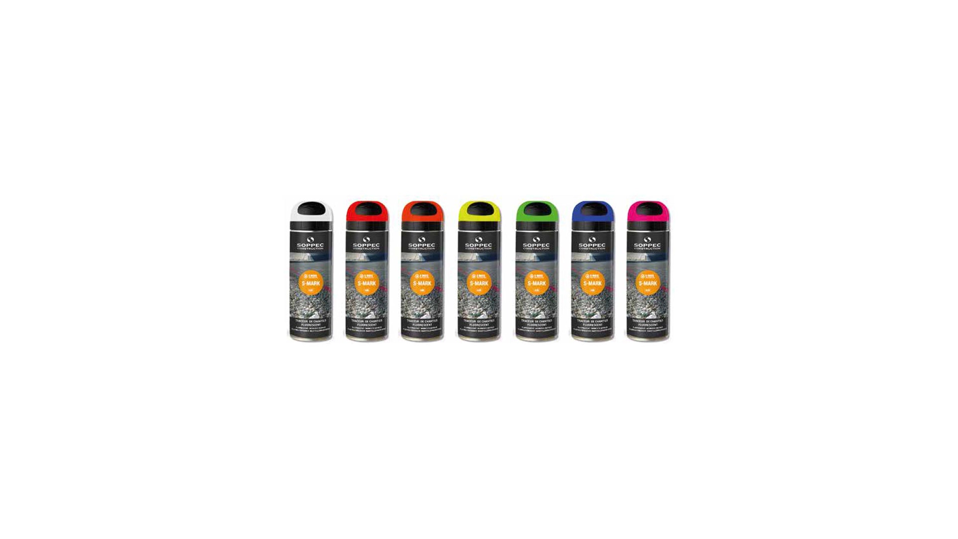 Spray pintura fluorescente S-MARK