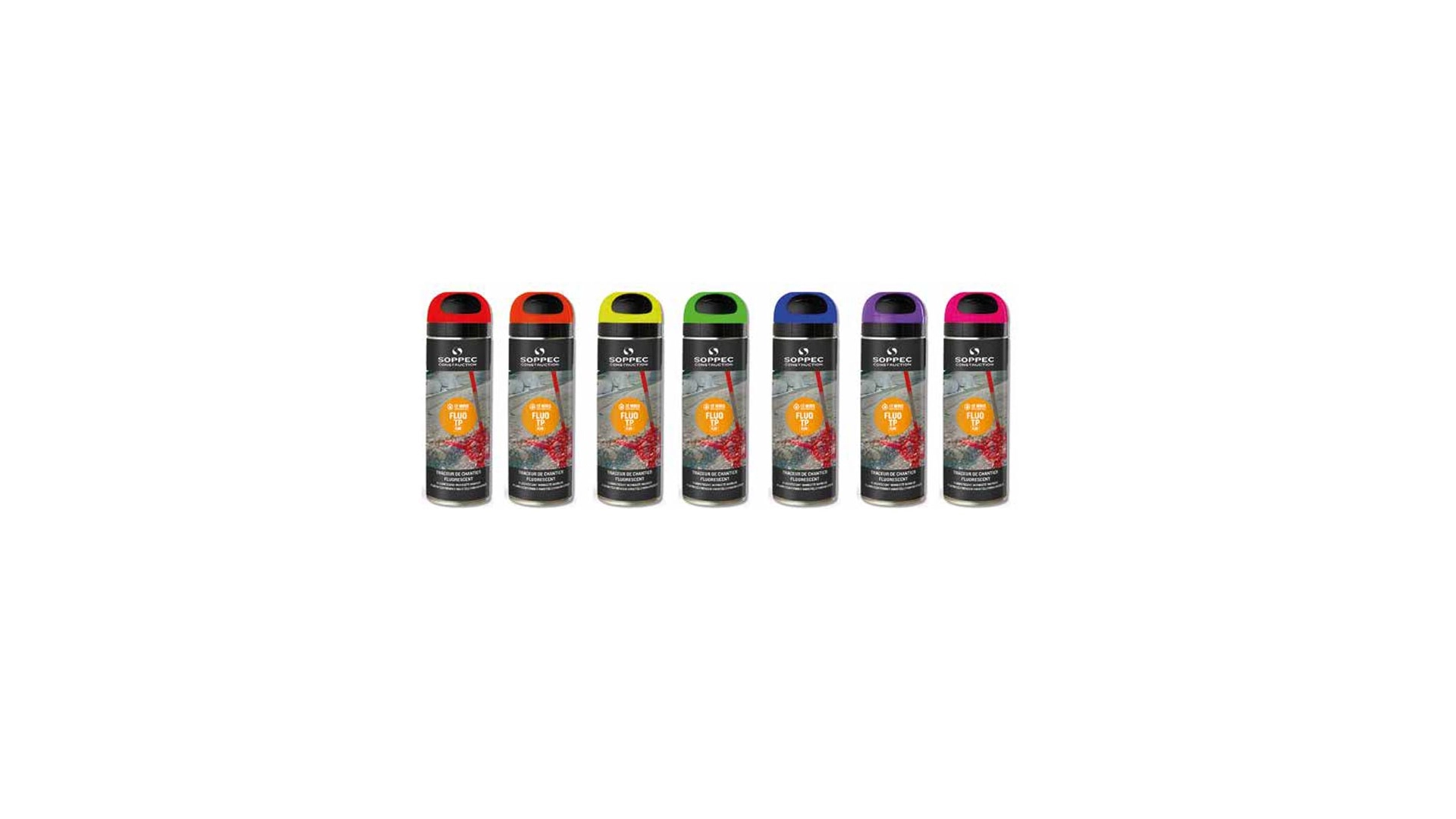 Spray pintura fluorescente FLUO TP